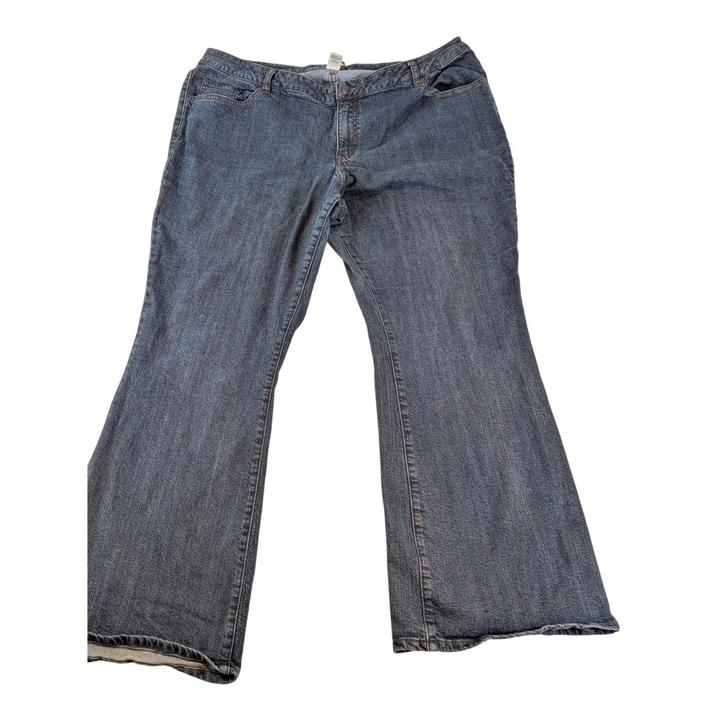 Venezia Wide, Bell Bottom, Jeans Size 5 Medium Wash Denim Women's, Y2k, 90"s